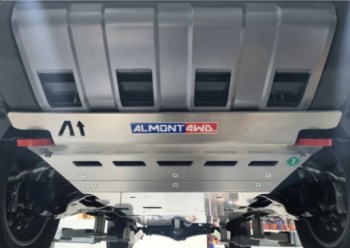 Protección frontal 8mm para paragolpes Toyota Land Cruiser J 250 